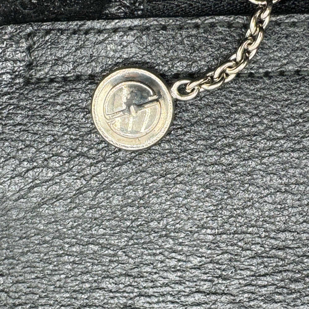 Gucci-Authentic-Black Bracelet Bag - Picture 11 of 16